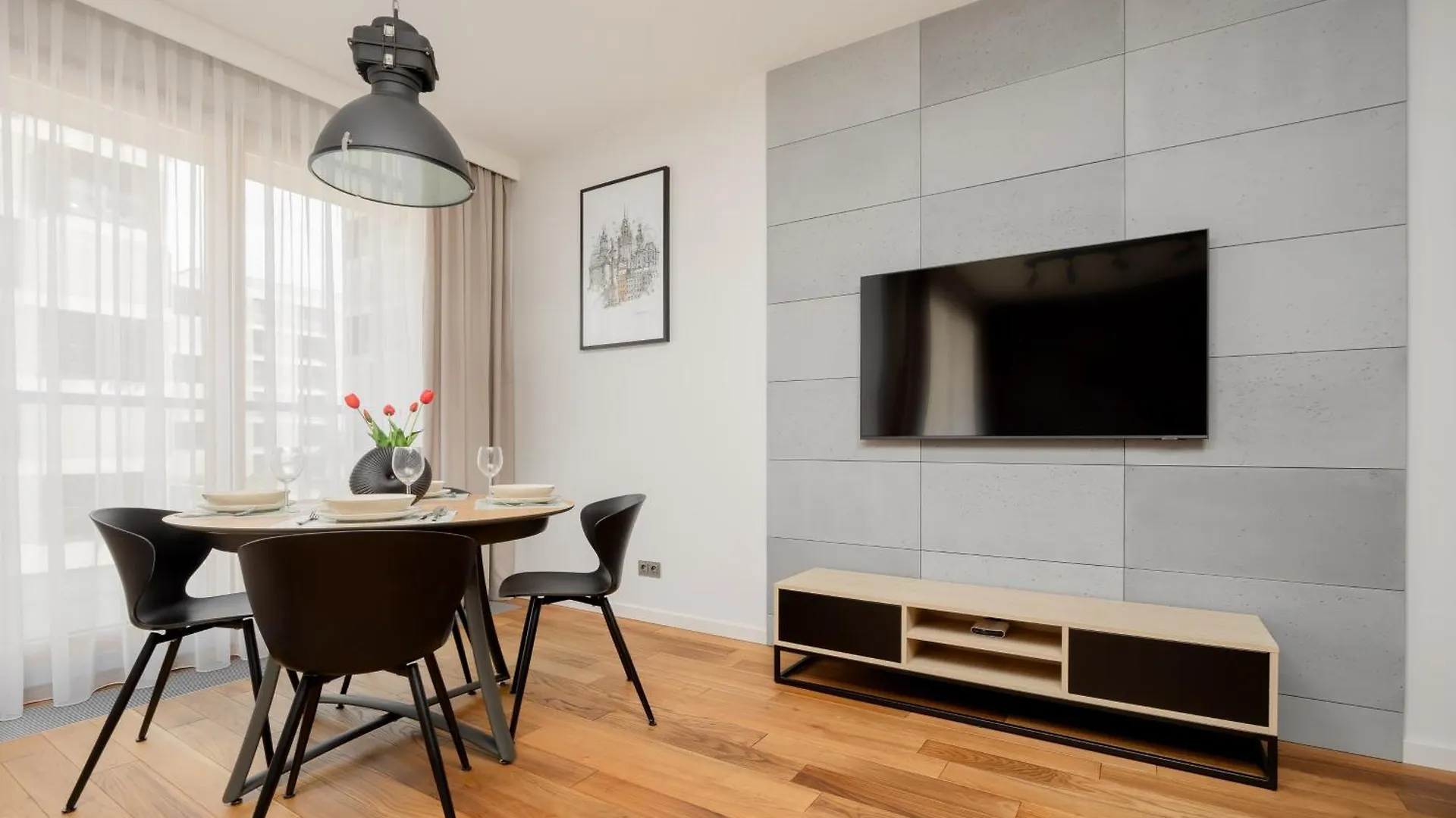 Cozy Apartments With Parking In The 19Th District By Noclegi Renters Varšava Polsko